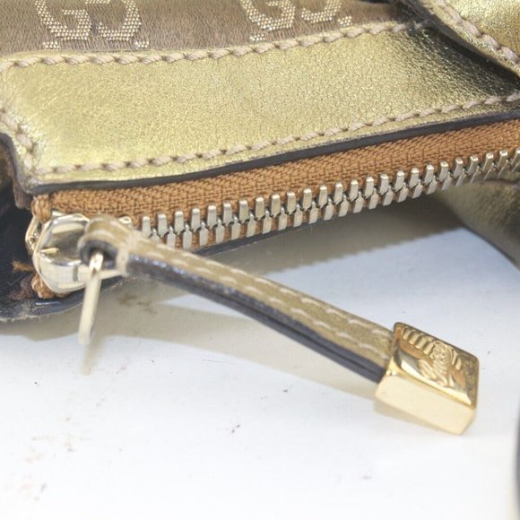 Gucci Rare Metallic Bronze Gold Shoulder Bag 3GK1012K - Picture 7 of 12